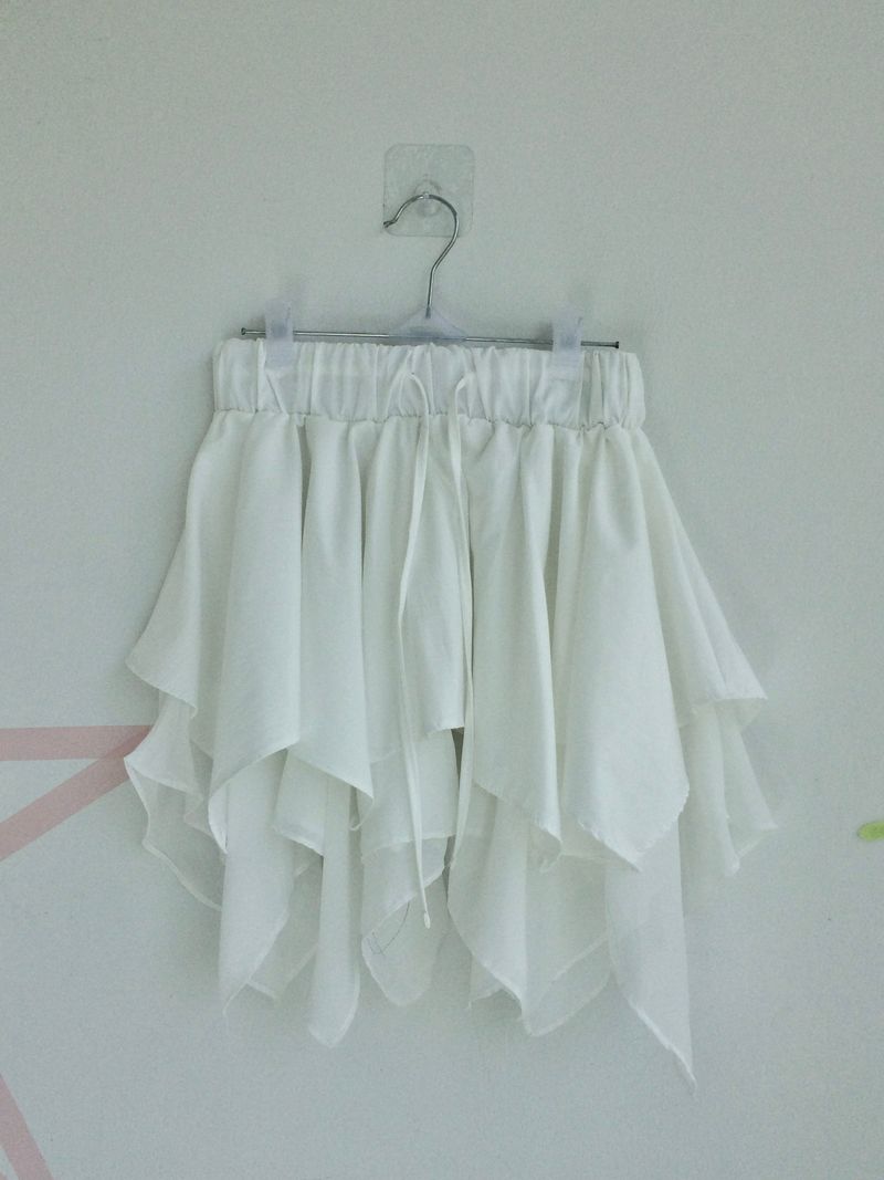 chiffon layered skirt