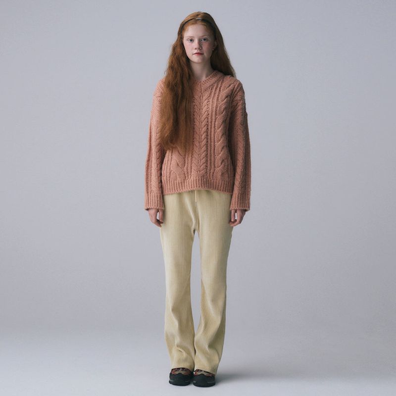 FUN FROM FUN(ファンフロムファン)の「CORDUROY BANDING PANTS, YELLOW(Pants)」