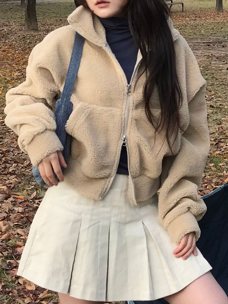 Teddy bear fleece jumper