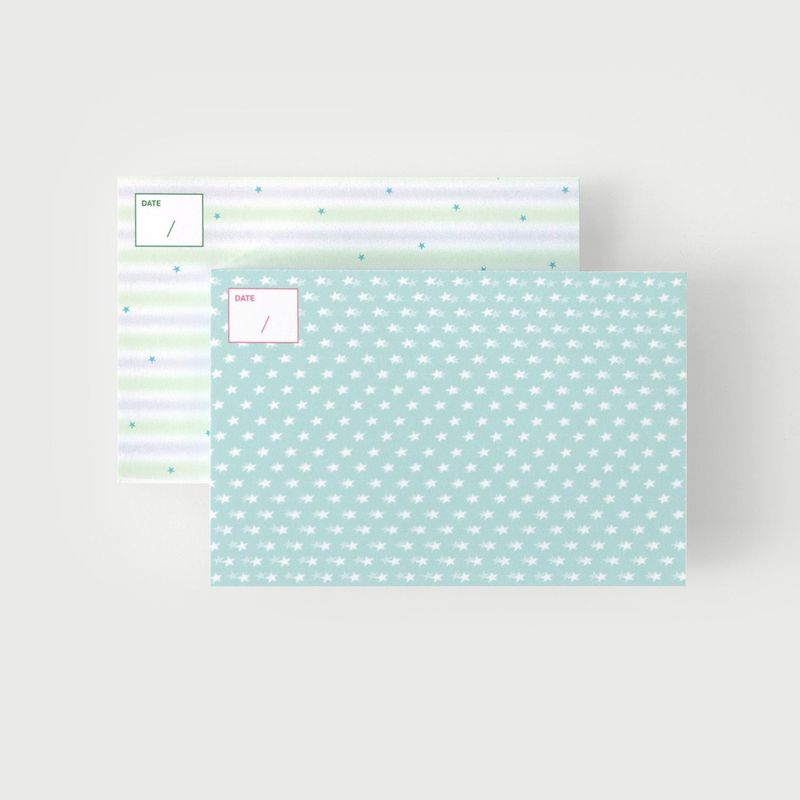 Organize a bit（オーガイナズ ア ビット）の「oab star memo set / 2 pieces（Miscellaneous Goods/Stationery）」