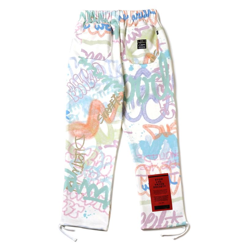 22 PAINTING HEAVY SWEAT JOGGER PANTS MULTI