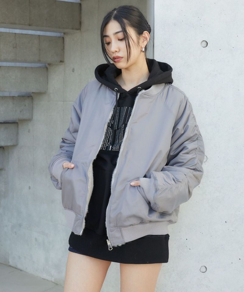 リバーシブルMA-1