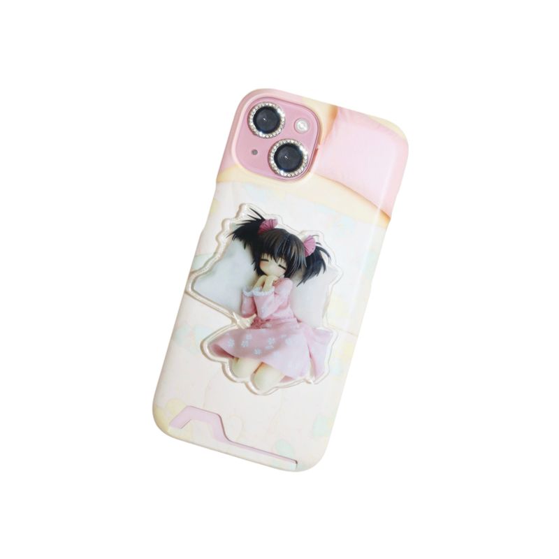 ODDiTEETH（オディティース）の「Sleepy Girl Bed Time Set (Pigtail)（Smartphone Accessories）」