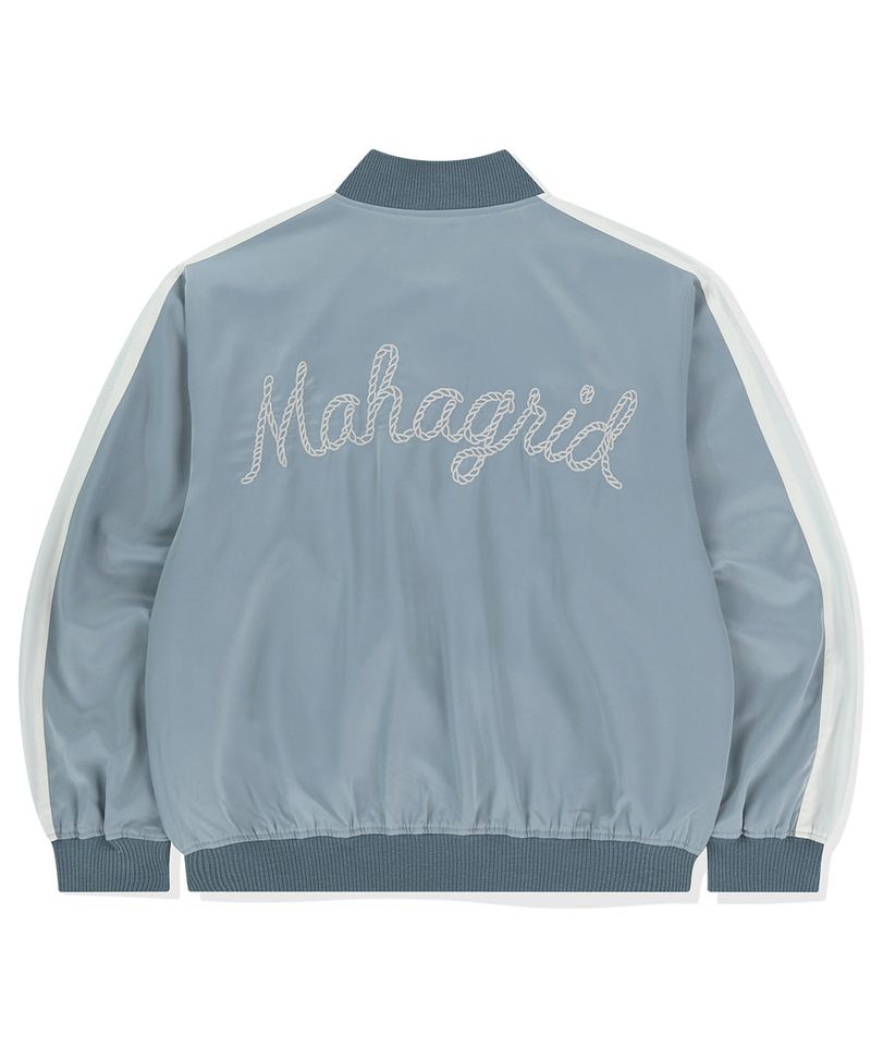 ROPE LOGO SATIN JACKET