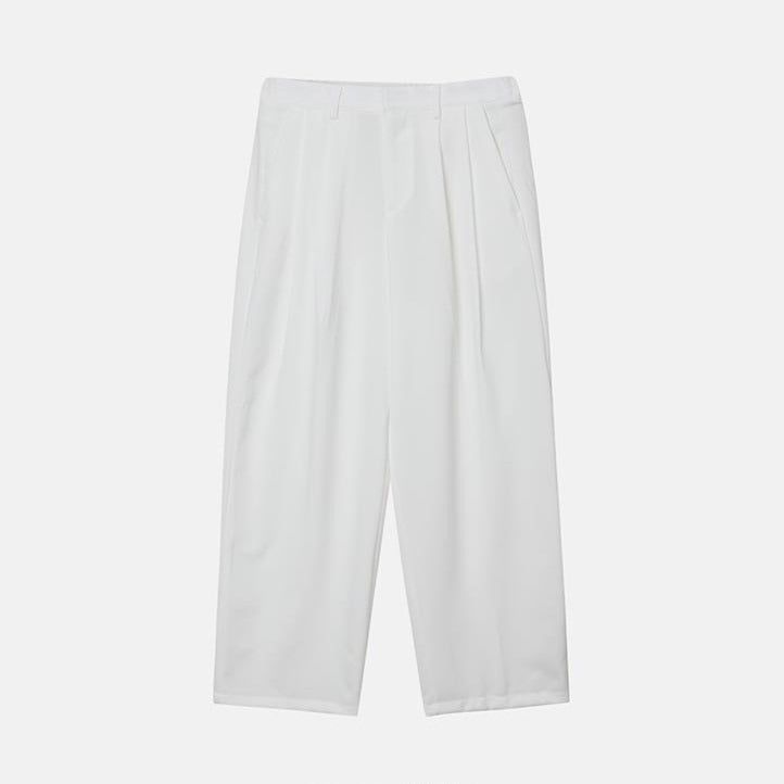ASCLO Deep Two Tuck Wide Slacks (4color)