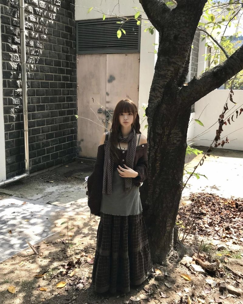 leat knit cardigan