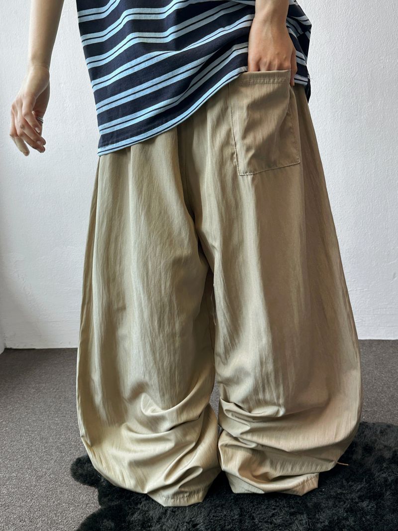 クディパラシュートバルーンフィットパンツ 4カラー