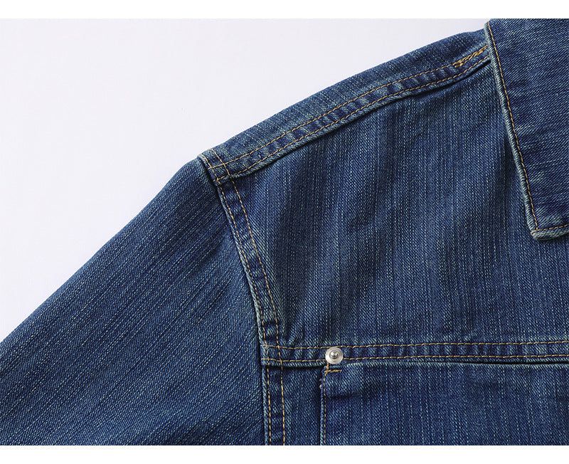 Porter Zip Denim Jacket /