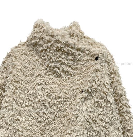 Hazel Fluffy Unbalanced Crop Mustang