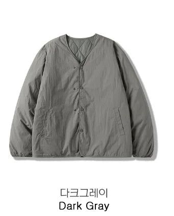 26FW★ Reversible Quilted Cardigan
