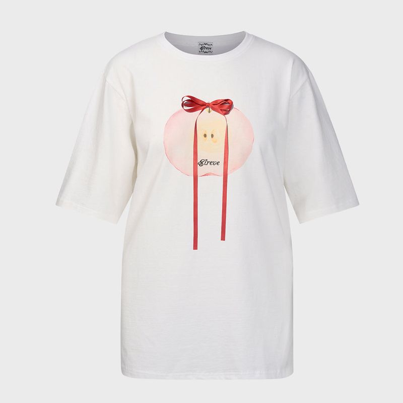 Eireve（エイレブ）の「 [LIMITED] GRAPHIC T-SHIRTS (APPLE)（Tops）」