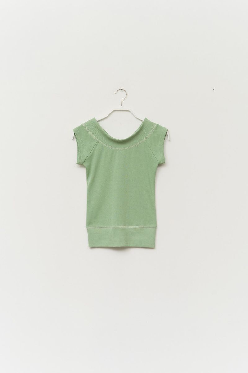 (W) Denti U-neck Top
