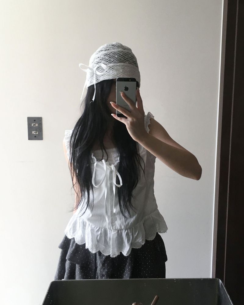 kyoive(コイブ)の「Lace sleeveless blouse(Tops)」