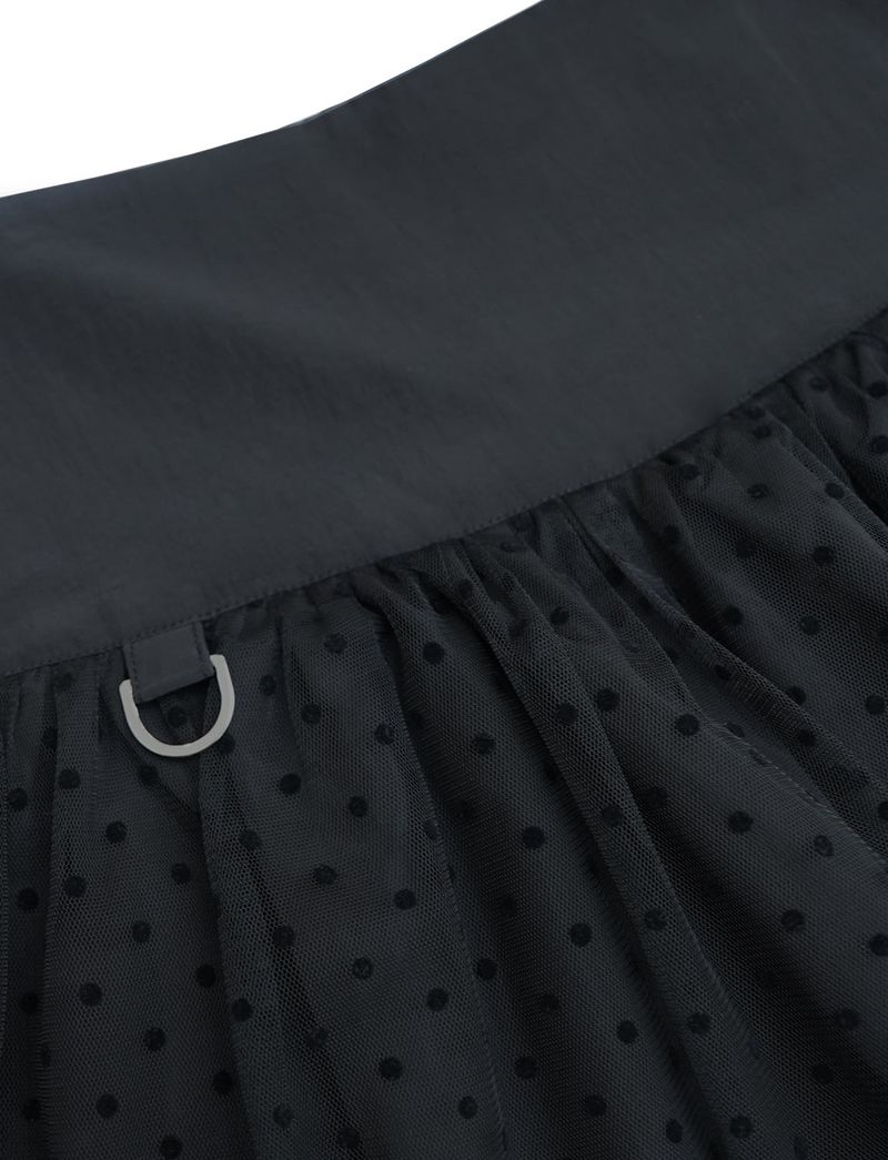 dot midi volume skirt