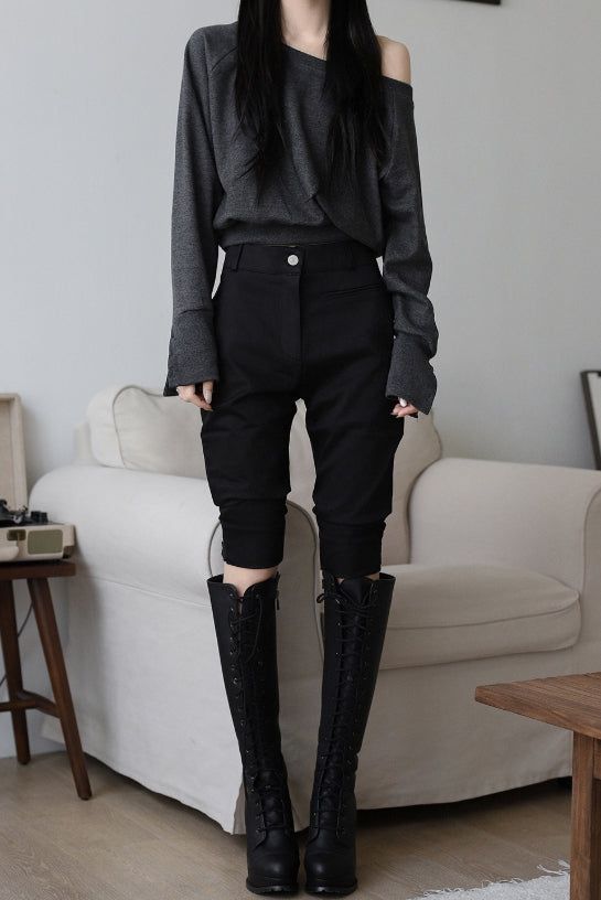 EEUN(イウン)の「Dark Flow Biker Pants(Pants)」
