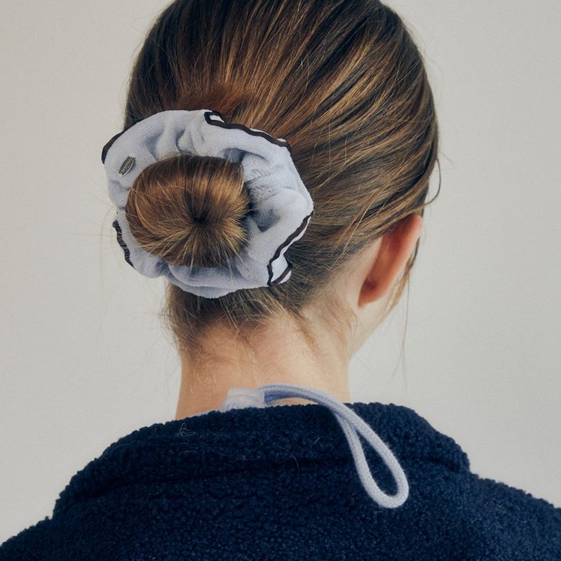 TERRY LINE SCRUNCHIE (SKY BLUE)