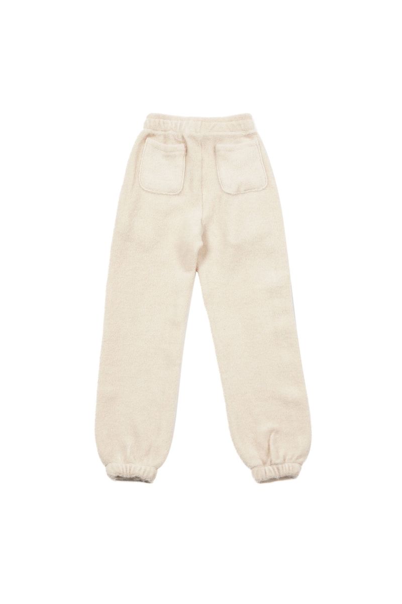 Foggy Jogger wool pants [Ivory]