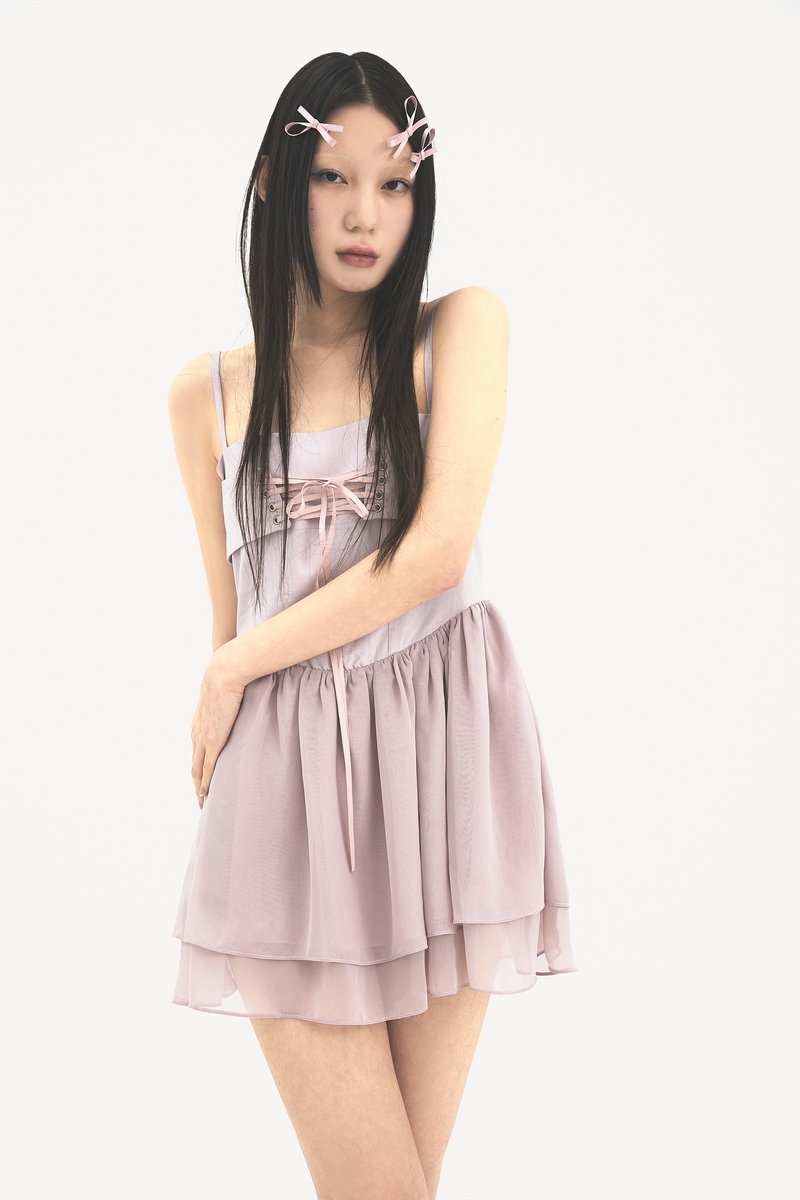 Bustier dress Pink