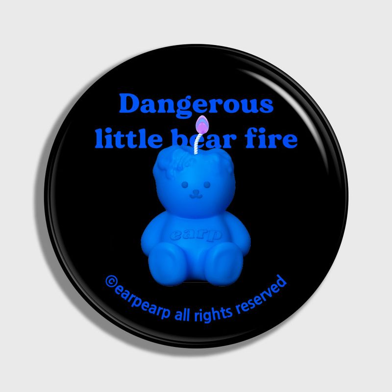 EARPEARP(アプアプ)の「LITTLE FIRE COVY-BLACK(EARPTOKTOK)(Smartphone Accessories)」