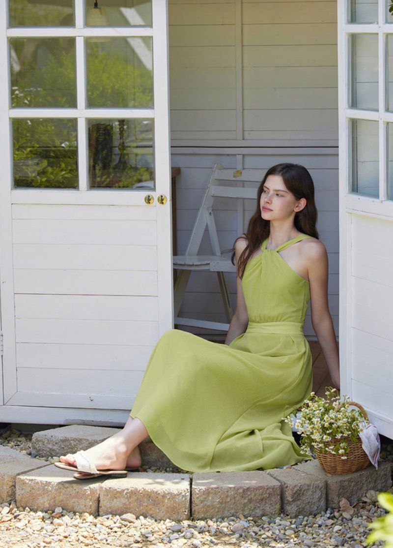 Charlotte Dress Light green