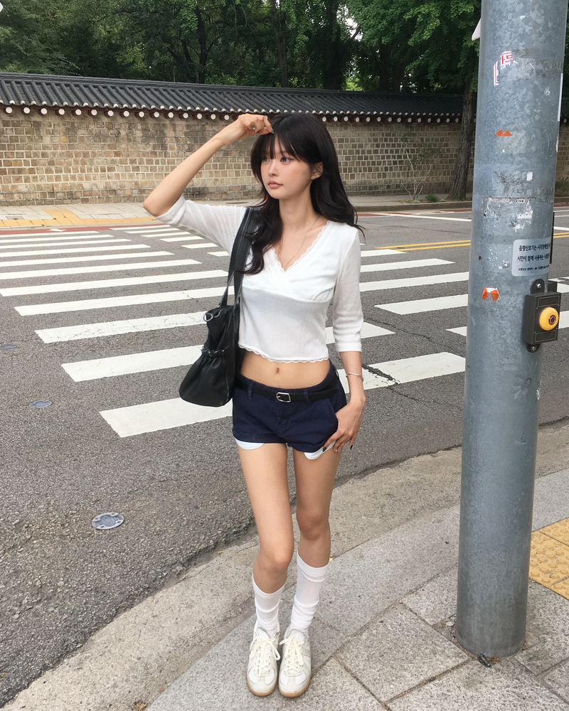 Cotton vintage shorts