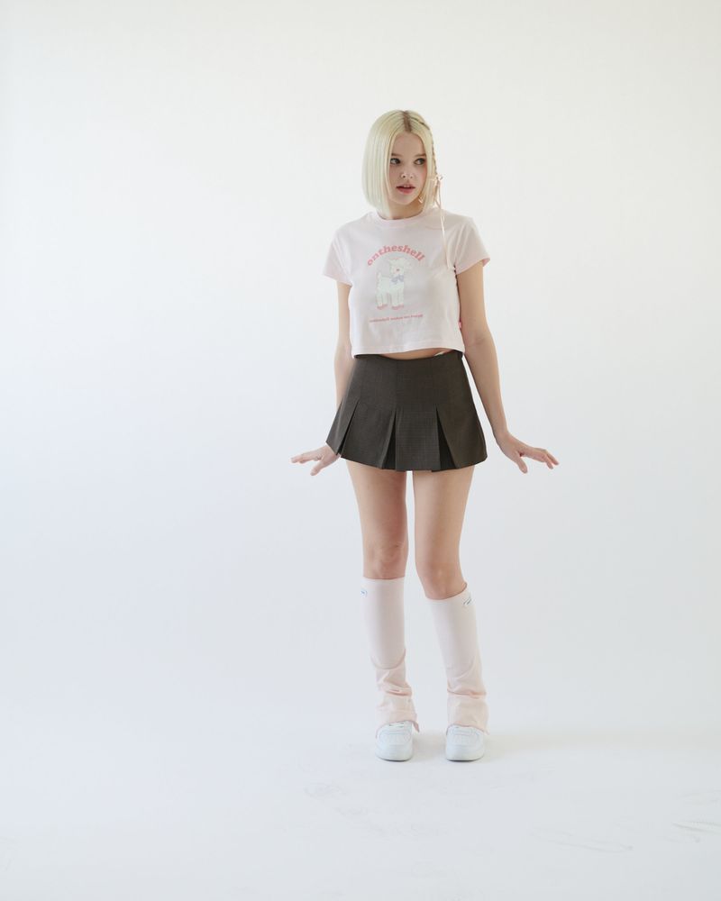 Ontheshell Light Leg Wamer - Baby pink