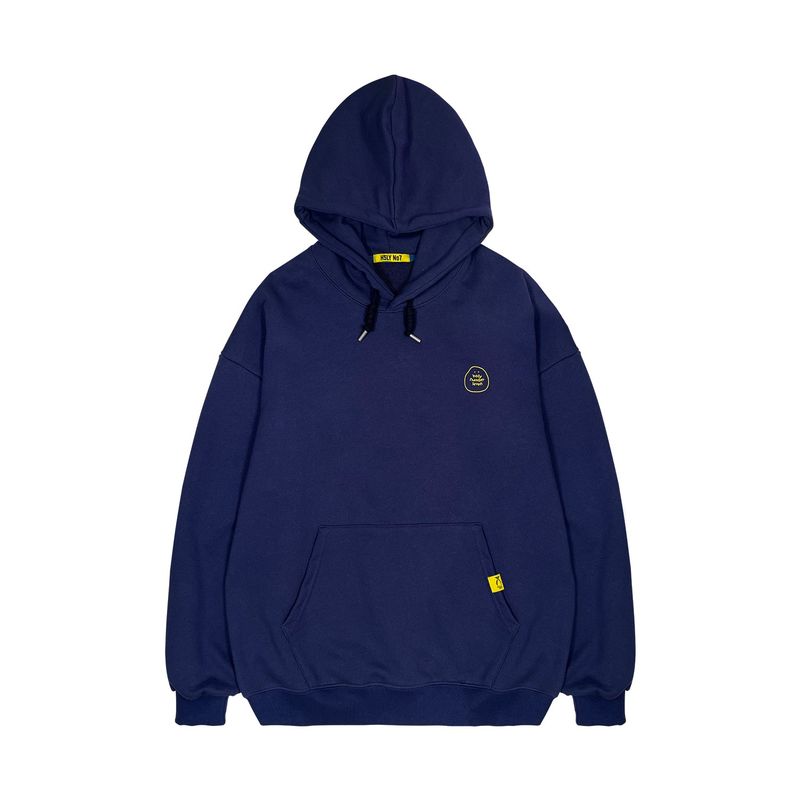 HOLY NUMBER 7（ホーリーナンバーセブン）の「HOLYNUMBER7 X CHOI BYUNGCHAN CHICK GRAPHICS HOODIE_NAVY（Tops）」