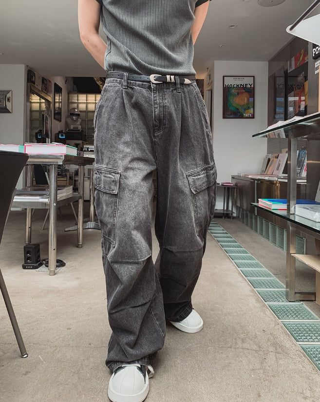 2PLAN(ツープラン)の「Rex Cargo Parachute Denim Pants(Pants)」