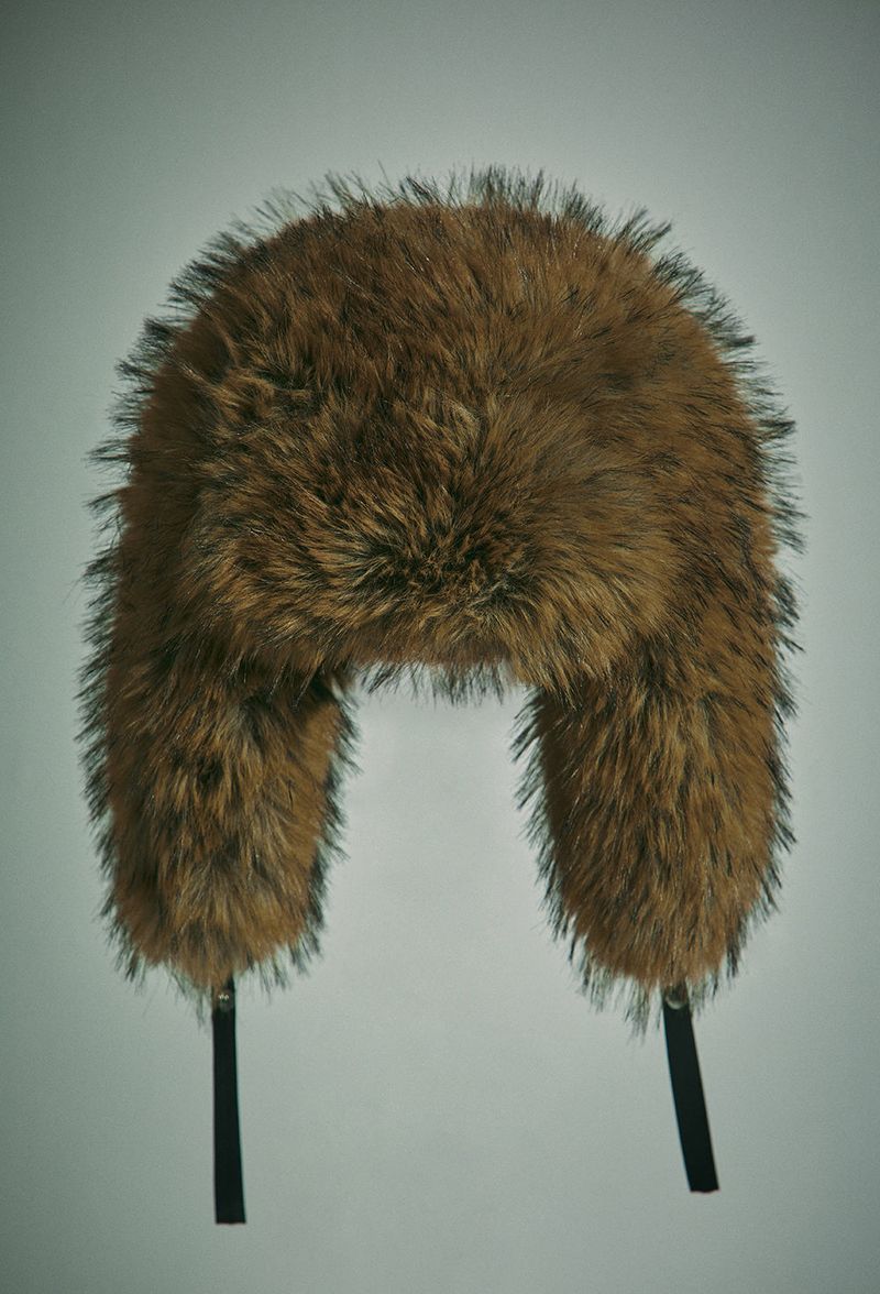 RACCOON FUR HAT