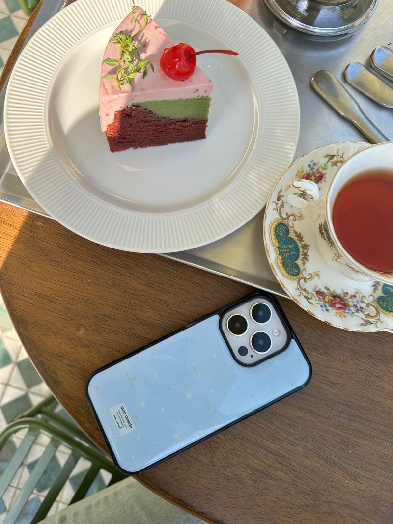 sky flower phone case 