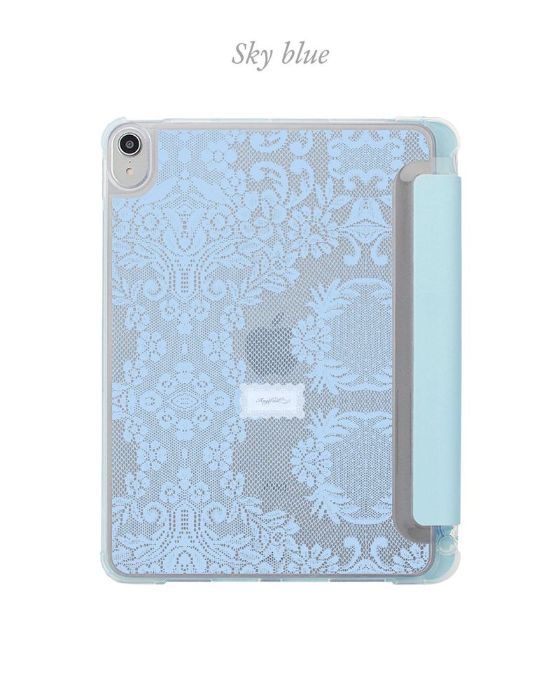 Angel Veil Lace ipad Case rainbow
