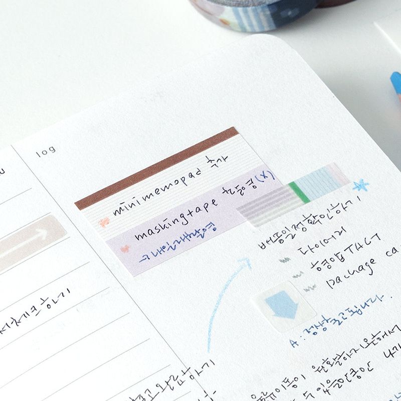 pattern memo sticker