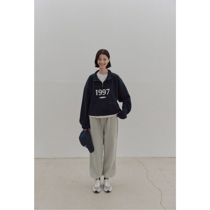 1997 ロゴ ジップアップ MTM (グレー)