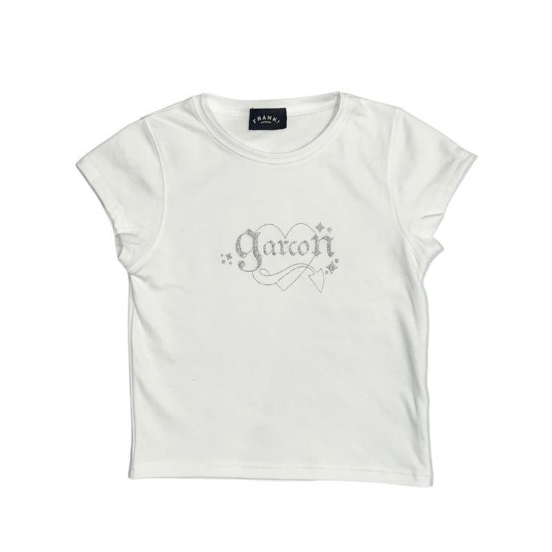 Garcon Baby tee (White)