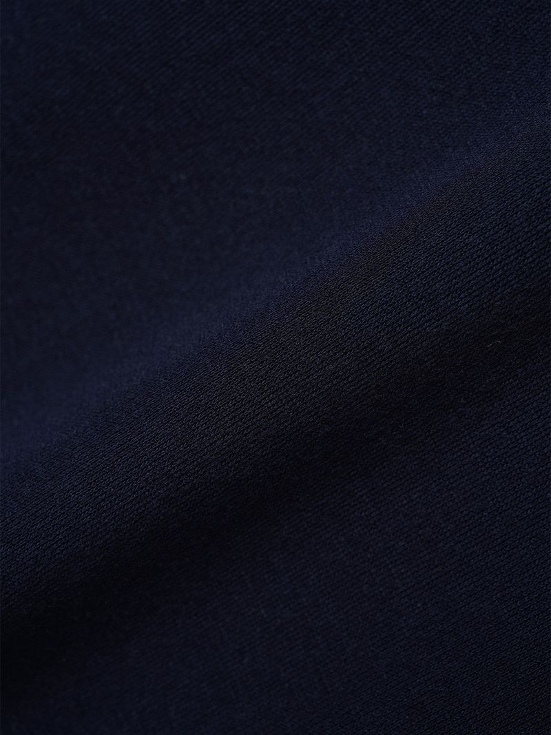 Henley neck layered long sleeves