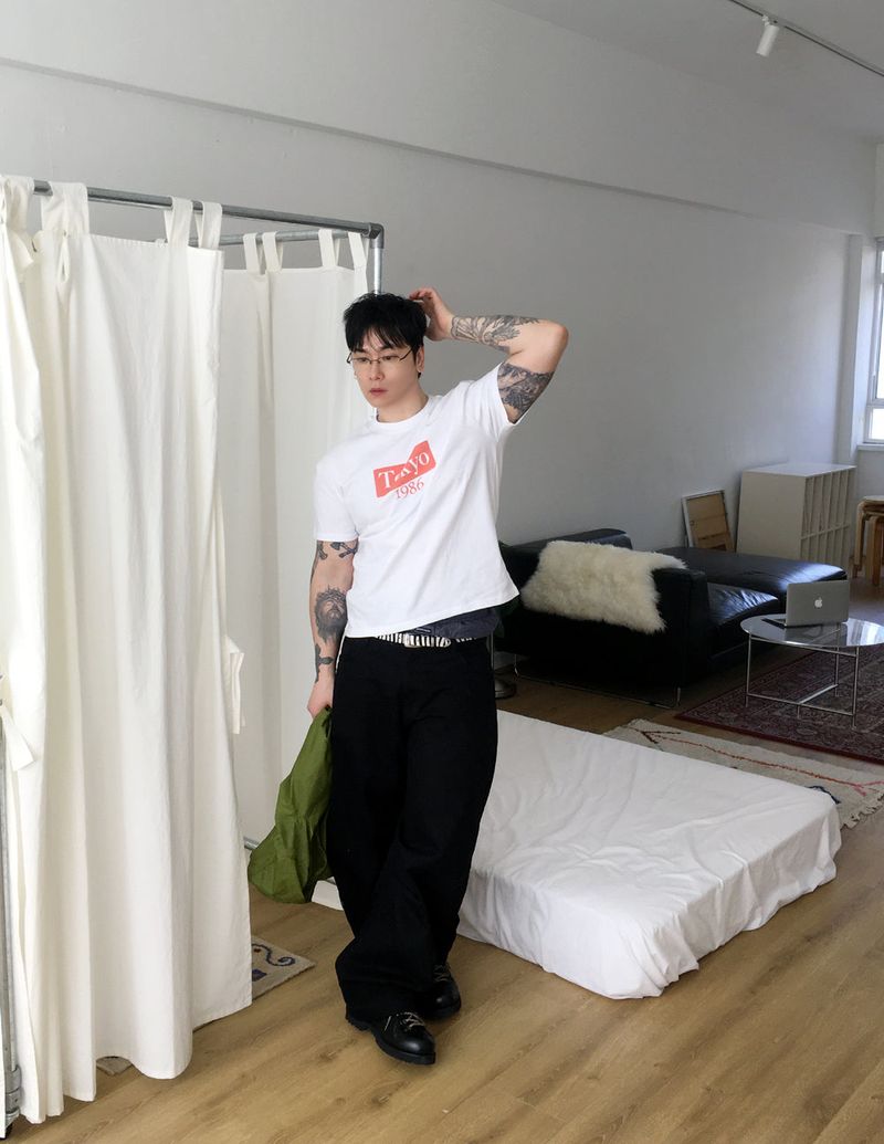 No.1681 tokyo crop half T