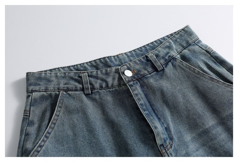 Rex Arc Panel Denim Shorts
