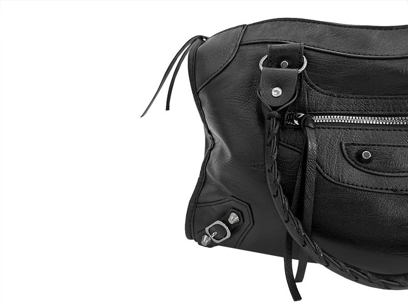 Anarchy Rivet Leather Bag