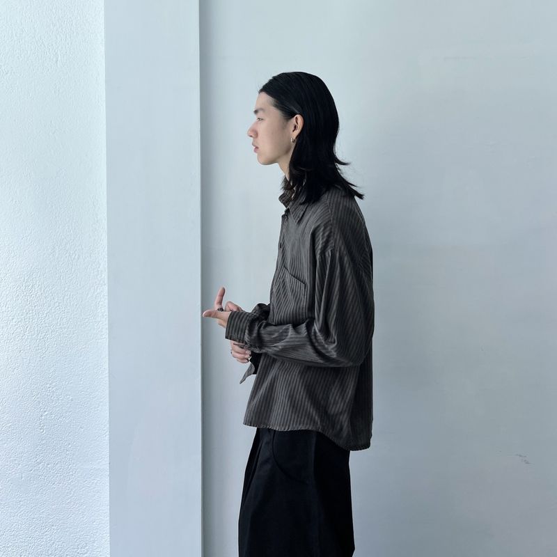 Vintage Vertical Stripe Shirt