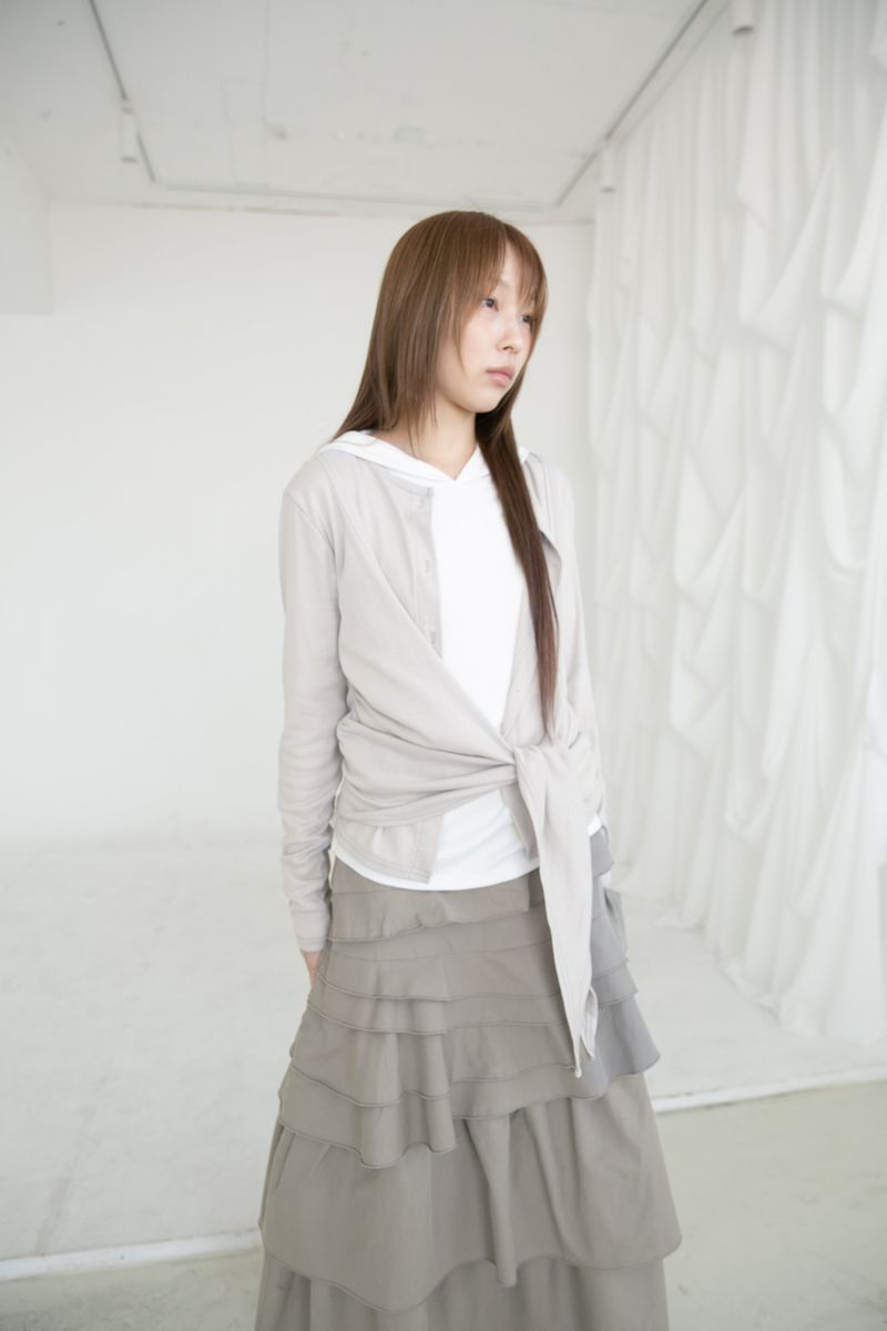 wrap tie cardigan(3colors)