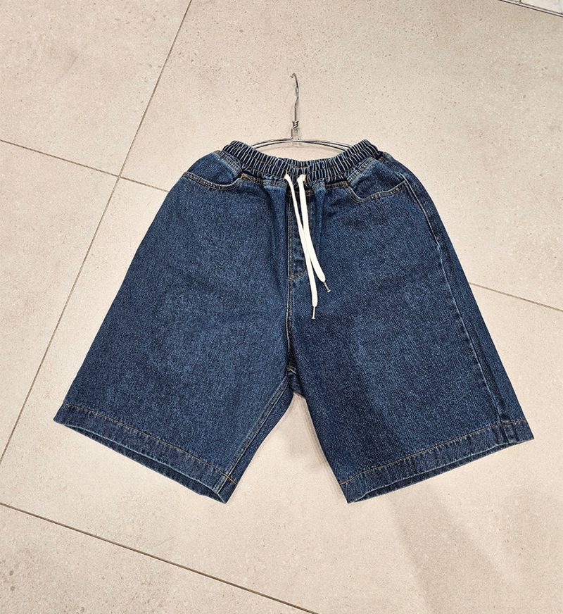 VENTIQUE Washed Bermuda denim PT 2color