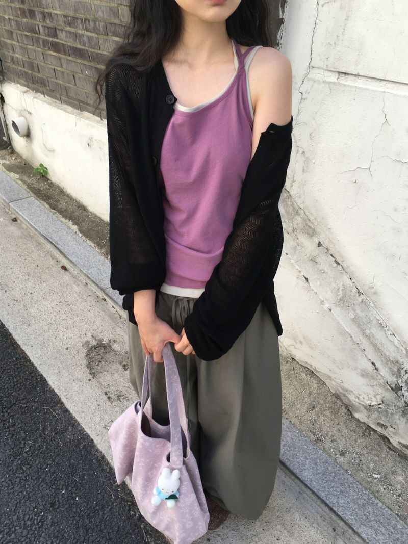 サマー ルーズフィット カーディガン
