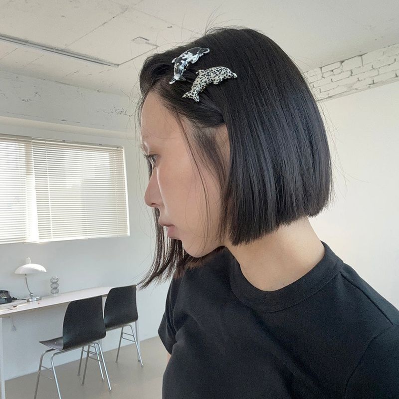 Dolphin hair pin (8color)