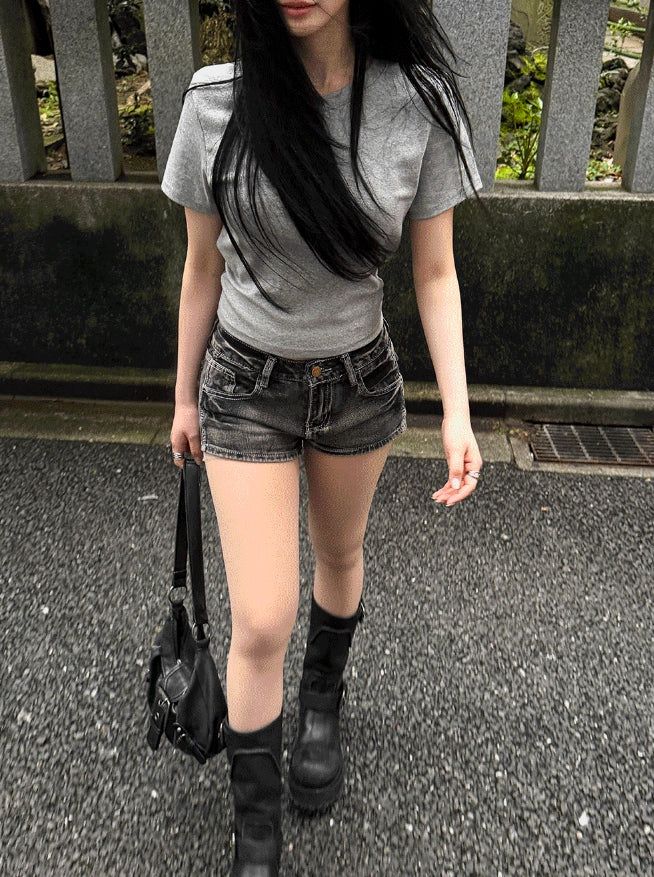 26SS★ TOKYO Crop Basic Tee