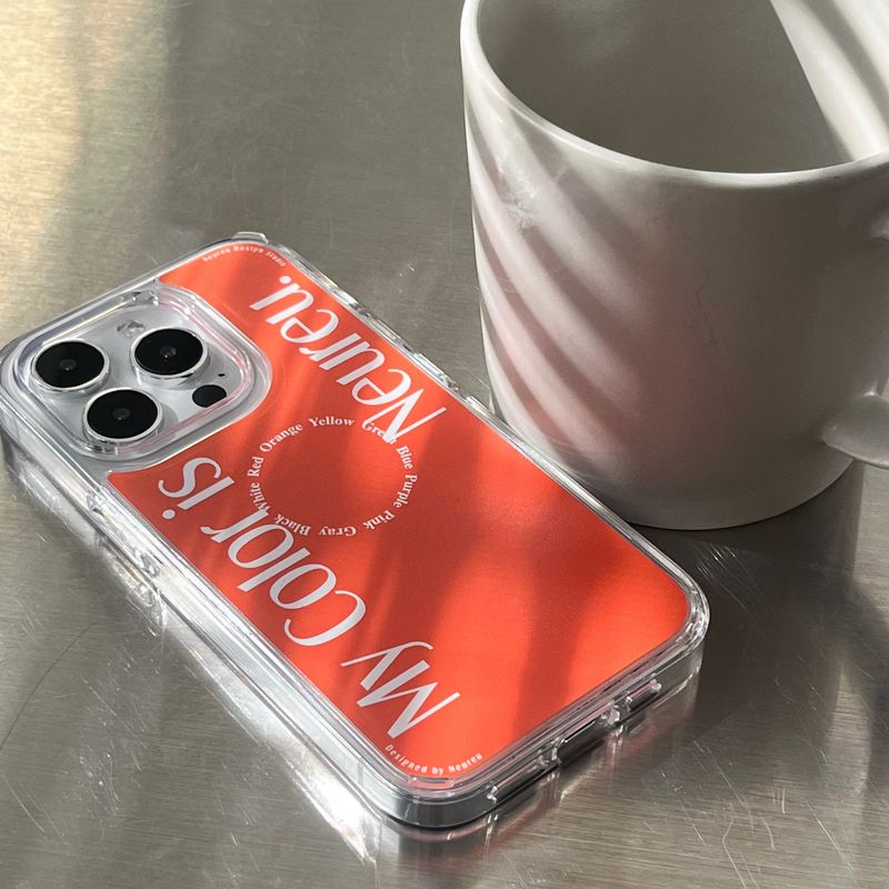 My Color Case (Orange Jelly Hard)