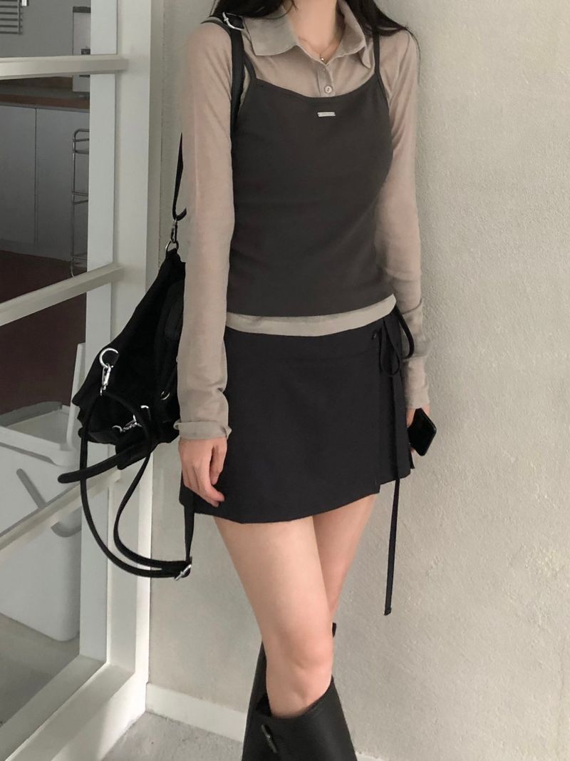 Wrap Skirt (2 colors)