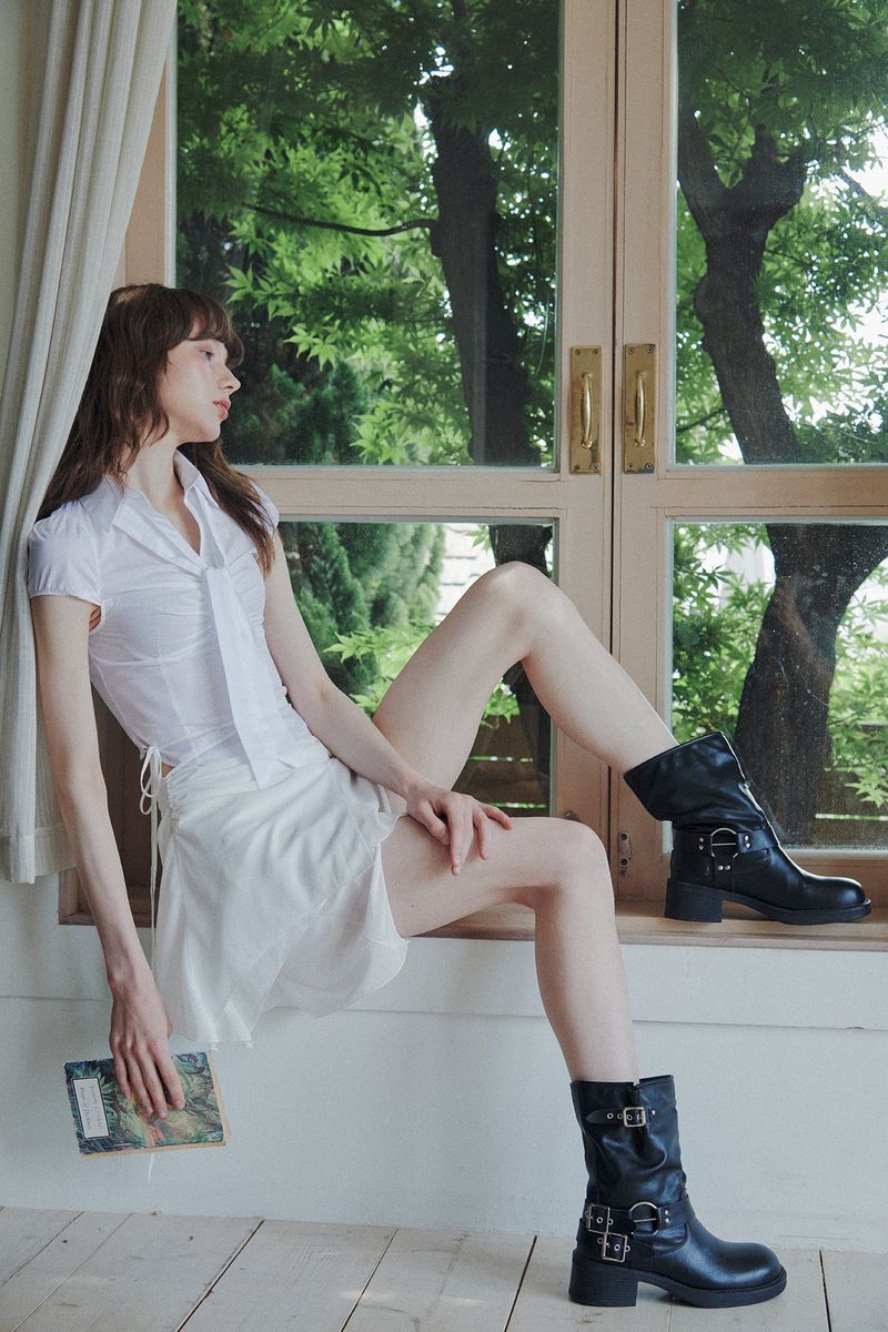 PAIN OR PLEASURE（ペインオアプレジャー）の「FAIRY MIDI SKIRT white（Skirts）」
