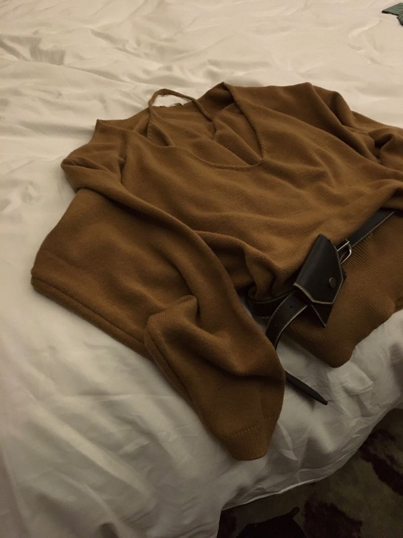 V-Neck Knit & Tank Top Set