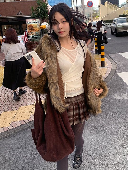 FOX FUR JACKET