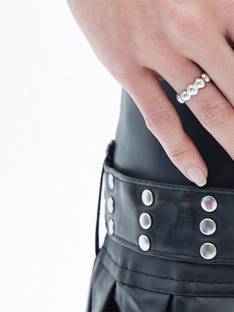 CURVY BALL RING (S)